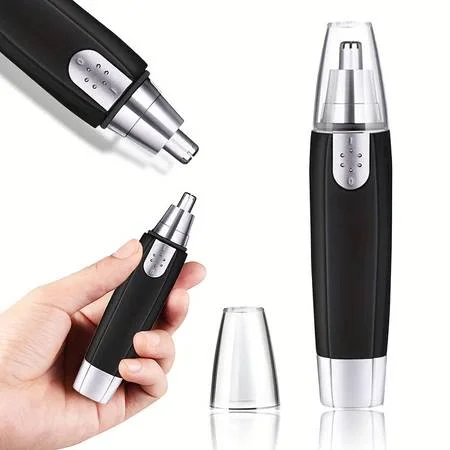 Removedor Aparador de Pelos Elétrico/Portátil para Nariz/Orelha/Rosto / Depilador Facial - Achou Resolveu - Ultilidades