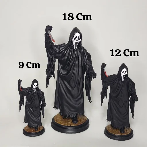 Miniatura Ghost Face Action Figure Pânico Scream Todo Mundo em Pânico Decoração - Hub de Ofertas - Geek e Cultura Pop