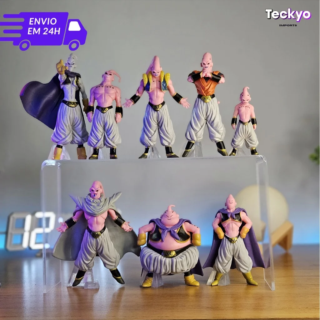 Boneco Majin Boo Bu Dragon Ball Miniatura Todas as Transformações do Buu Anime - Hub de Ofertas - Geek e Cultura Pop