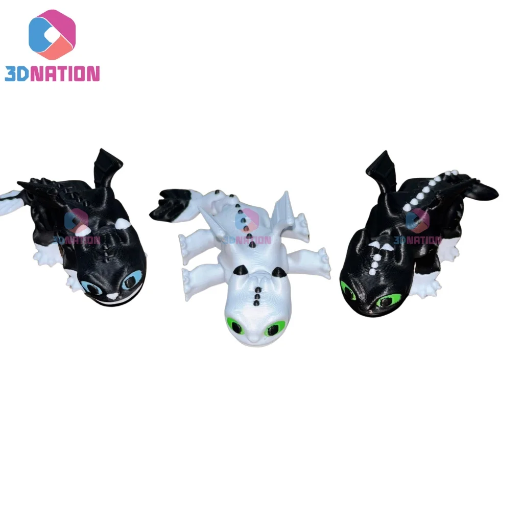 oneco Como Treinar Seu Dragão Banguela, Fúria da Luz e filhotes Articulados - 01 und - Hub de Ofertas - Geek e Cultura Pop