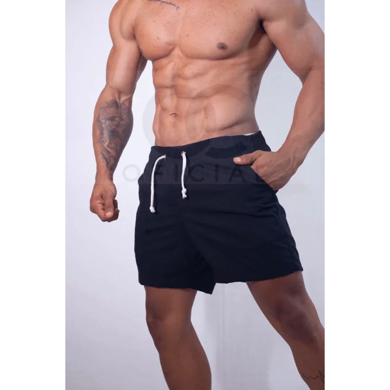 Short de linho masculino básico alta qualidade - Até 5x - Frete grátis - Mercado Mais - Vestuário Masculino 