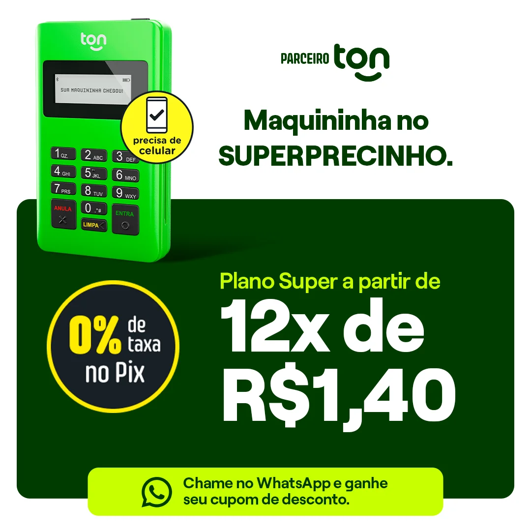 Maquininhas Ton - Para seu negócio - Empreendimento