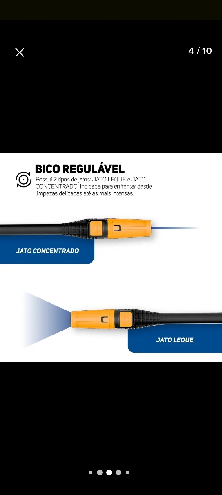 Lavadora de Alta Pressão Compacta WAP WL 1800 1400W 1500PSI - PromoOn - Casa