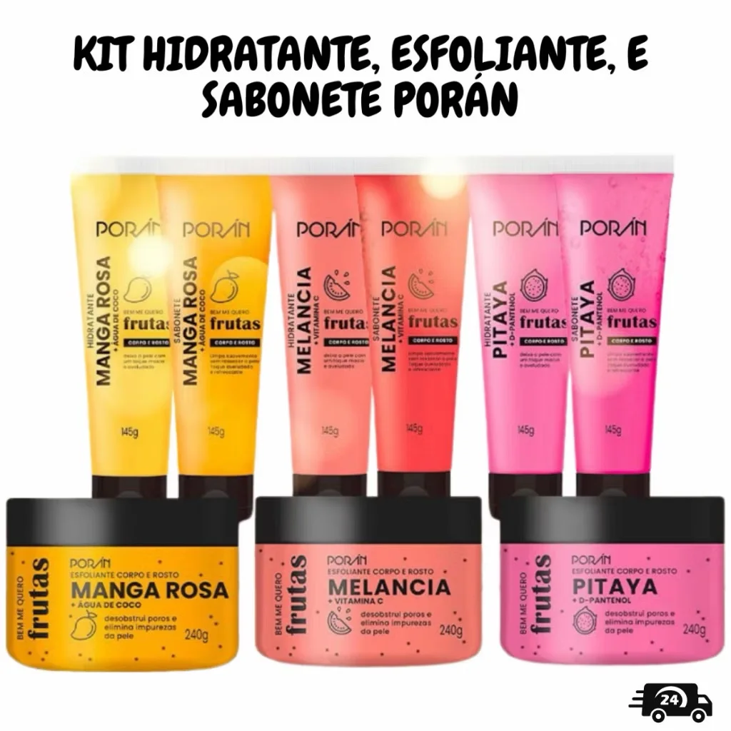 Kit Porán (hidratante + esfoliante) - Radarviralshop - Beleza/Skincare