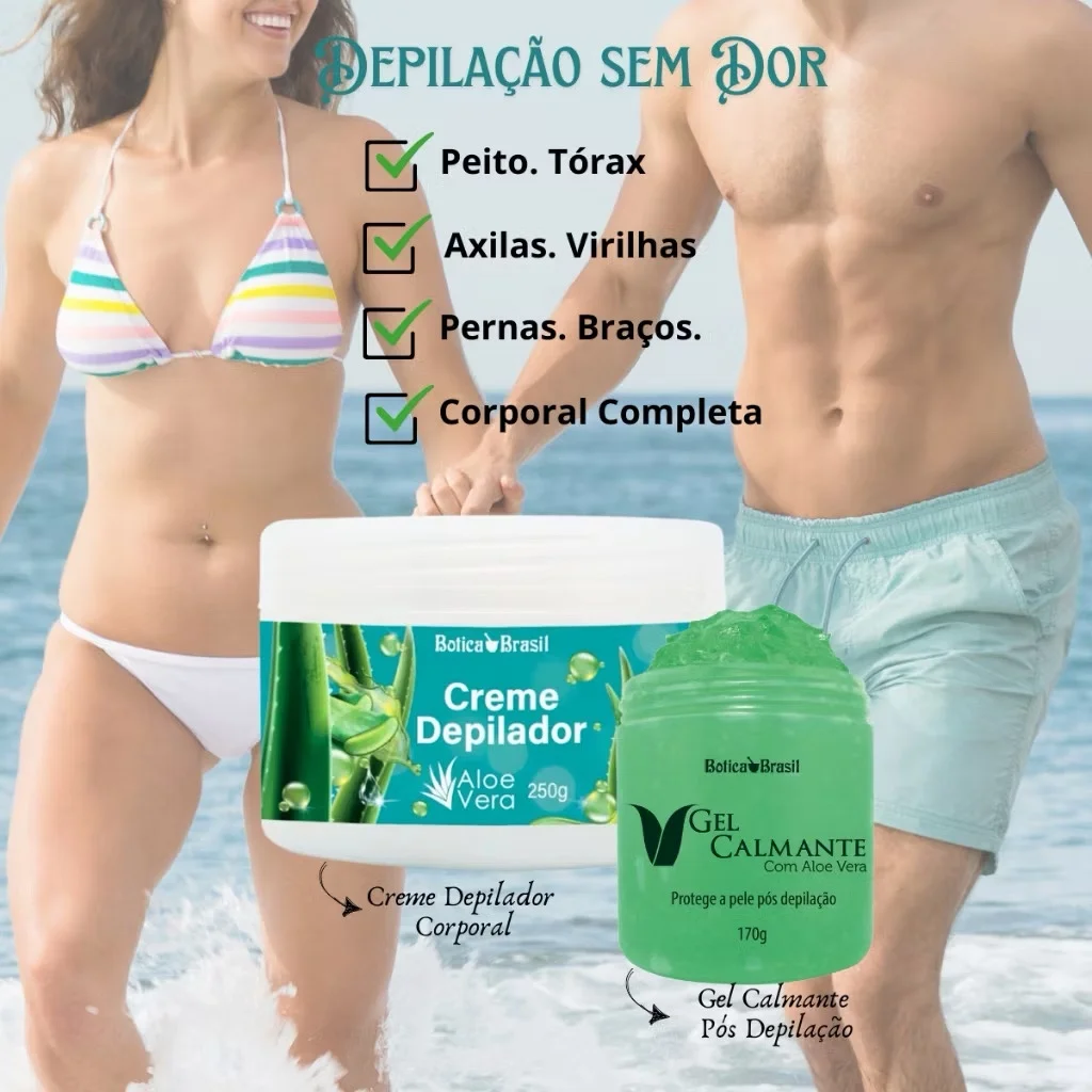 Creme depilatório corporal - Radarviralshop - Beleza/Skincare