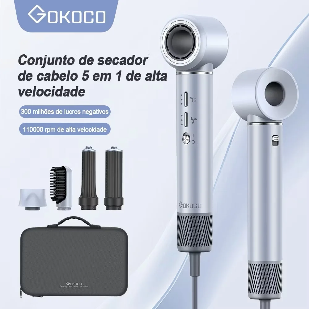 Secador 5 em 1 GOKOCO - Radarviralshop - Beleza/Skincare