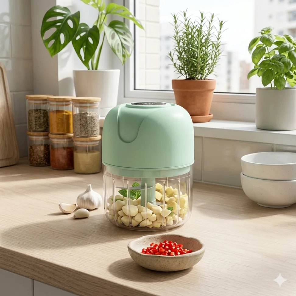 Mini Processador USB Recarregável - Shopay Brasil - Cozinha Prática