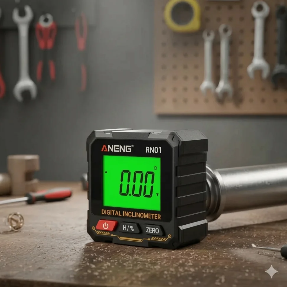 Medidor de Ângulo Digital 360° Magnético - Foto 1 de 1 - Shopay Brasil